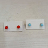 AM5763 Fashion Small Stone Earrings for Girls - Multicolour (1 Pair)