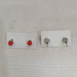 AM5763 Fashion Small Stone Earrings for Girls - Multicolour (1 Pair)