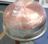 3291 Stainless Steel and Copper Handi 209g. 4 no.
