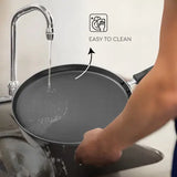 AM3543 Judge By Prestige 25cm Aluminium Omni Non-Stick Tawa