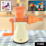 11460 Apex Manual Carrot and Fruit Juicer – Heavy-Duty (1 Pc With Glass)