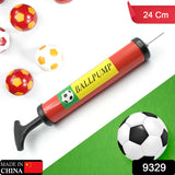 9329 Inflator Air Ball Pump Soft Bouncing Ball Development Kids Toy, Sports Plastic Pump for Soccer, Basketball, Football, Volleyball Ball (24 CM & 33.5 Cm)