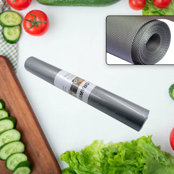 4103 Multipurpose Anti-Slip Mat Liner Roll - 45cmx5m For Kitchen, Bathroom, Cabinet, Drawer, Shelf & Fridge