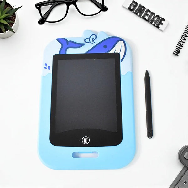 14074 Kids Portable LCD Writing Tablet (1 Pc / Mix design)