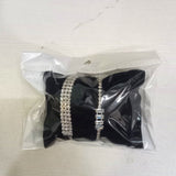 AM5771 3 Layer Diamond Silver Solitaire Bracelet, Gifts for Women & Girls
