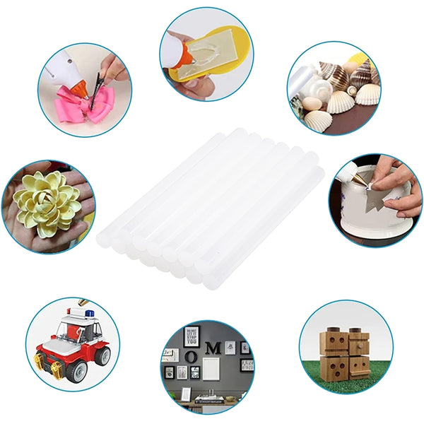 0463 Hot Melt Electric Heating Glue Stick Flexible for DIY, Sealing and Quick Repairs (1 pc) (11mm)