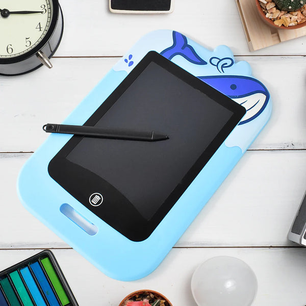 14074 Kids Portable LCD Writing Tablet (1 Pc / Mix design)