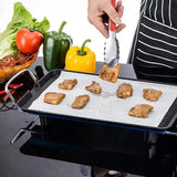 5816 Non Stick Microwave & Oven Proof Parchment Paper/ Baking Paper/ Food Wraping Paper, Easy to Tear, Easy to Clean, for Grilling, Cooking, deep Fryer, White