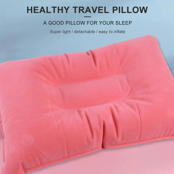 15426 Ultralight Backpacking Inflatable Camping Pillow Air Pillow (1 Pc / Mix Color)