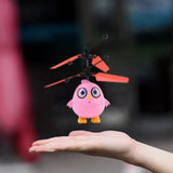 4394 Electroplay Flying Bird RC Toy with LED & Remote Control – Pink Owl Design (1 Set)