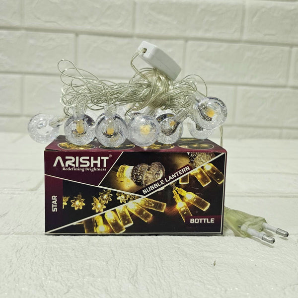 Di0077 14 Big Ball Warm LED String Lights