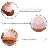 13741 Foundation Makeup Brush, Perfect Makeup Brush Portable Case (1 Pc)