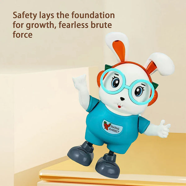 4379 Electroplay Swing Rabbit Musical Dancing Toy – Interactive Bunny with Lights, Sounds (1 Pc / Battery Not Included)