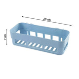 4029A 2PCS PLASTIC SHOWER CORNER CADDY BASKET SHELF RACK WITH STICKER