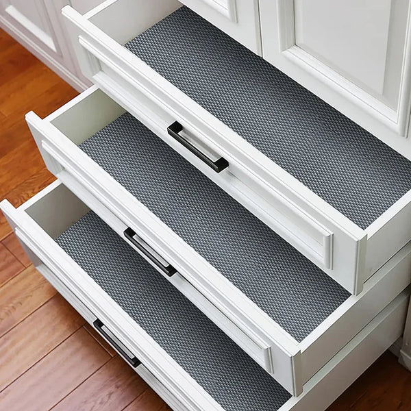 4103 Multipurpose Anti-Slip Mat Liner Roll - 45cmx5m For Kitchen, Bathroom, Cabinet, Drawer, Shelf & Fridge
