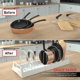12217 Pots and Pans Organizer Rack for Under Cabinet
