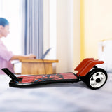 17827 BASIC KIDS RIDE ON LEG PUSH SCOOTER FOR BOYS AND GIRLS (4 - 8 YEARS OLD KIDS) FOLDABLE SCOOTER CYCLE WITH HEIGHT ADJUSTMENT FOR BOYS AND GIRLS MULTICOLOR (1 PC / 2 & 3 WHEEL)