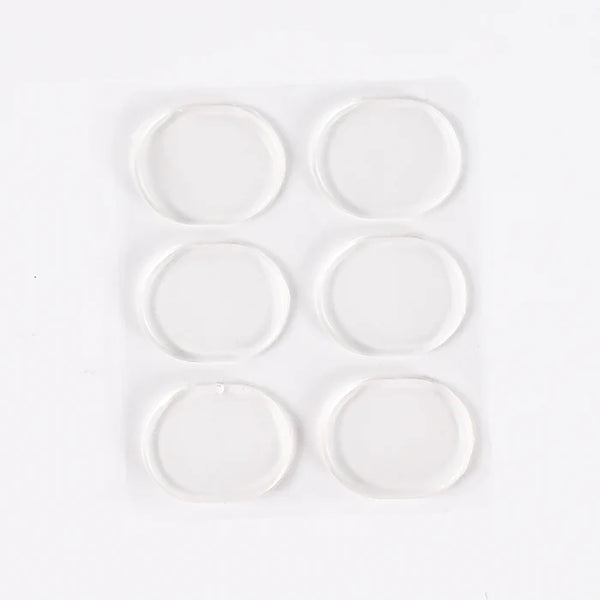8496 Silicone Shoe Insoles Pads, Mat Silicone Heel Pads (1 Pair)