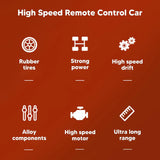 4377 Electroplay Metal Body High-Speed RC Supercar with Remote Control Racing Car