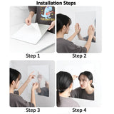 1727 Adhesive Bathroom Mirror Wall 30X20CM ((small)