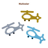 4965 Silicone Helicopter Shape Teether for Baby (1 Pc / Mix Color)