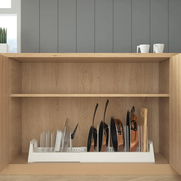 12217 Pots and Pans Organizer Rack for Under Cabinet
