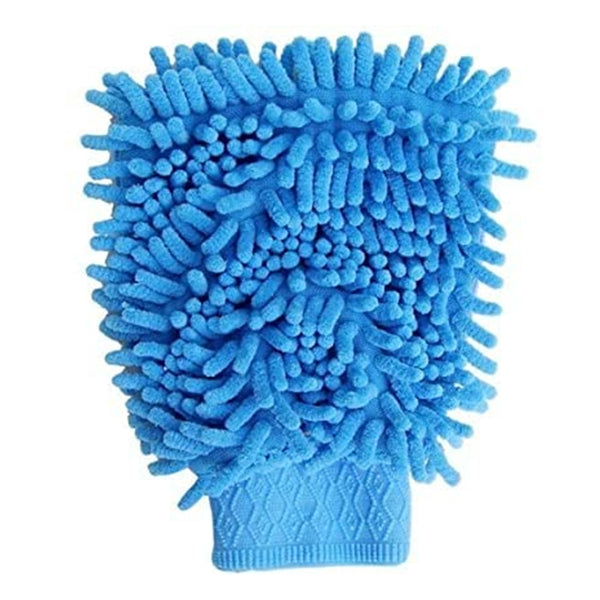 0711 Single sided microfiber hand glove duster