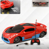 4388 Electroplay High-Speed RC Sports Car with Spray Exhaust Effect (1 Set)