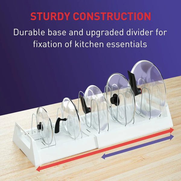 12217 Pots and Pans Organizer Rack for Under Cabinet