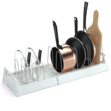 12217 Pots and Pans Organizer Rack for Under Cabinet