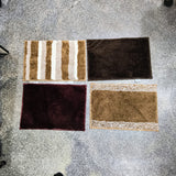 AM5466 Door Mats for Home & Bath Mat Super Soft Anti Skid Slip Water Soak Washable Multicolor 1pc 33x49 CM (13x19in)