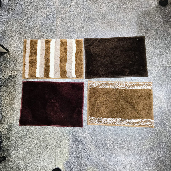 AM5466 Door Mats for Home & Bath Mat Super Soft Anti Skid Slip Water Soak Washable Multicolor 1pc 33x49 CM (13x19in)