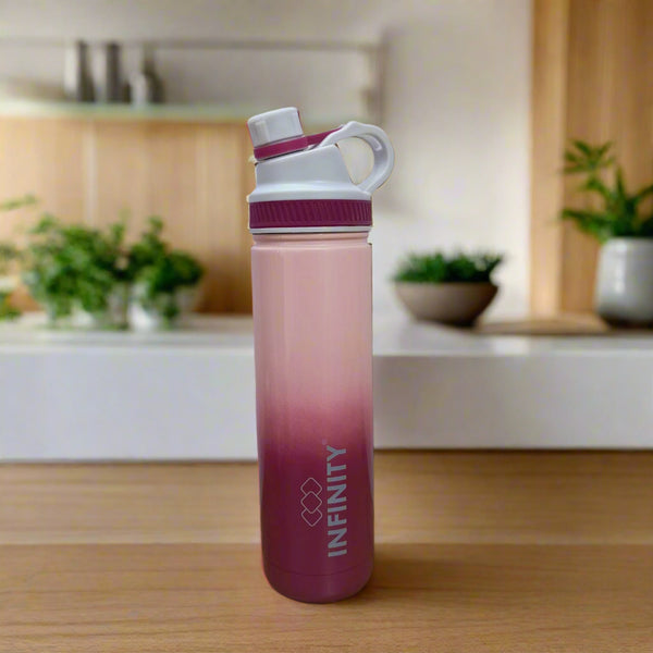 AM5119 Infinity Vanilla 750 Double Wall Insulated Steel Bottle 750ml
