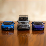 AM5997 PAPAMI High-Quality Die-Cast Pull Back Car – Luxury Sports Car Toy