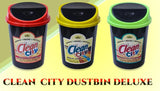 3637 Plastic Clean City Dustbin Deluxe - (1 PCS)