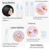3075 Leak Proof Travel Bottles Kit Set Of 7Pcs