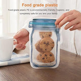 1074 Jar Shape Storage Pouch - Reusable & Dishwasher Safe