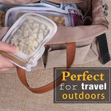 1074 Jar Shape Storage Pouch - Reusable & Dishwasher Safe