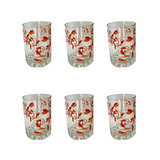 AM0317 TGI Splash Water & Juice Glass Drinking Set Of 6 PCS