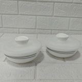 Di0206 Cello Small Mixing Bowl Set of 2pc with Lids - 500ml Each