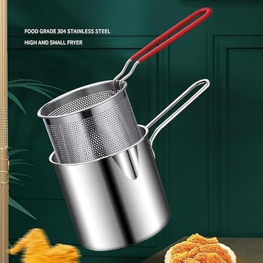12026 Stainless Steel Deep Frying Pot