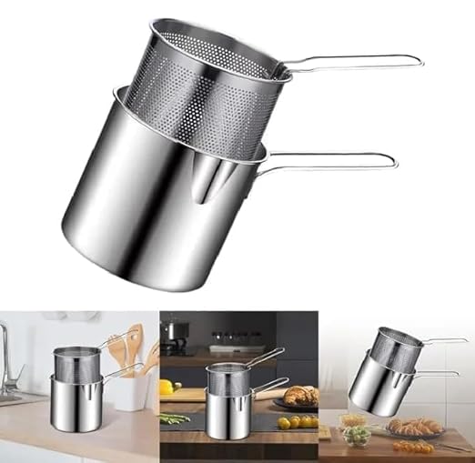 12026 Stainless Steel Deep Frying Pot