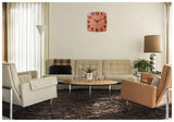 AM0602 Wooden Square Shape Wall Clock blocks MFB design for Home -11.5x11.5