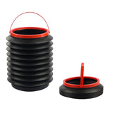 0237R  Foldable Storage Bucket, Water Container & Dustbin Multiuse Bucket For Home, Car & Kitchen Use Bucket