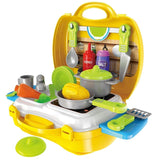 3187 Pretend Play Kitchen Cooking Set for Kids - Set of 26 Pcs