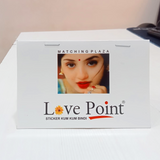 AM5636 Round Multicolor & Multi-Size Regular Bindi for Forhead - Set of 1