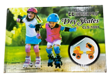 AM0294 Konex Dry Skates Wheel Roller Skates Shoes For Kids Age 6 To 14 Years Skating Shoes, Multicolour