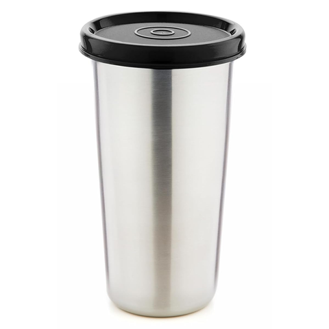 3154 Stainless Steel Tumbler with Lid | Air Tight Leak Proof Glass Tumblers