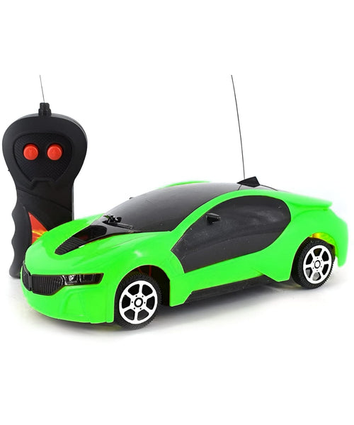 AM5198 3D Light RC Car Toy High-Speed Remote Control Car for Kids Off-Road Racing (Random Color)