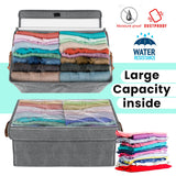 3528 Foldable Storage Baskets with Handles